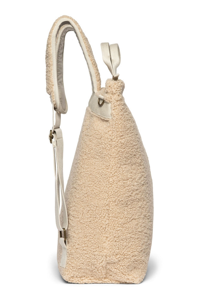 Teddyryggsekk for voksne ecru 41x39 cm polyester Studio Noos bakside