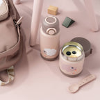 Montert Termos matbeholder Tiny Farm rosa 300 ml