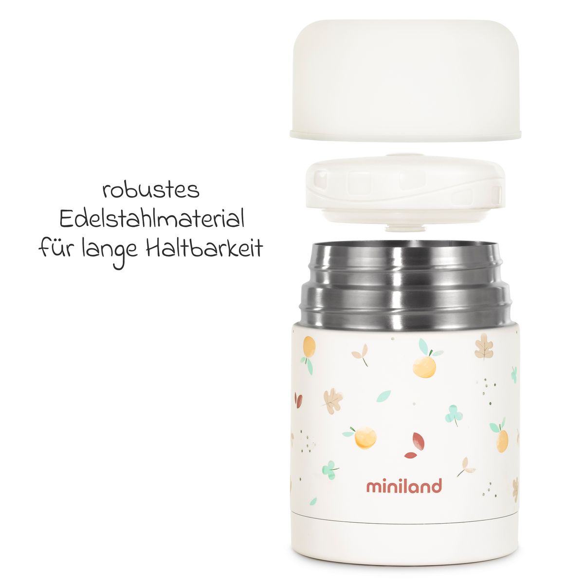 Termosboks Food Thermy i rustfritt stål 600 ml Valencia bakside