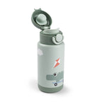 Termosflaske Playground grønn 340 ml rustfritt stål bakside