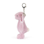 Nærbilde av detaljer på Thistlepop Blossom Bunny veskeanheng