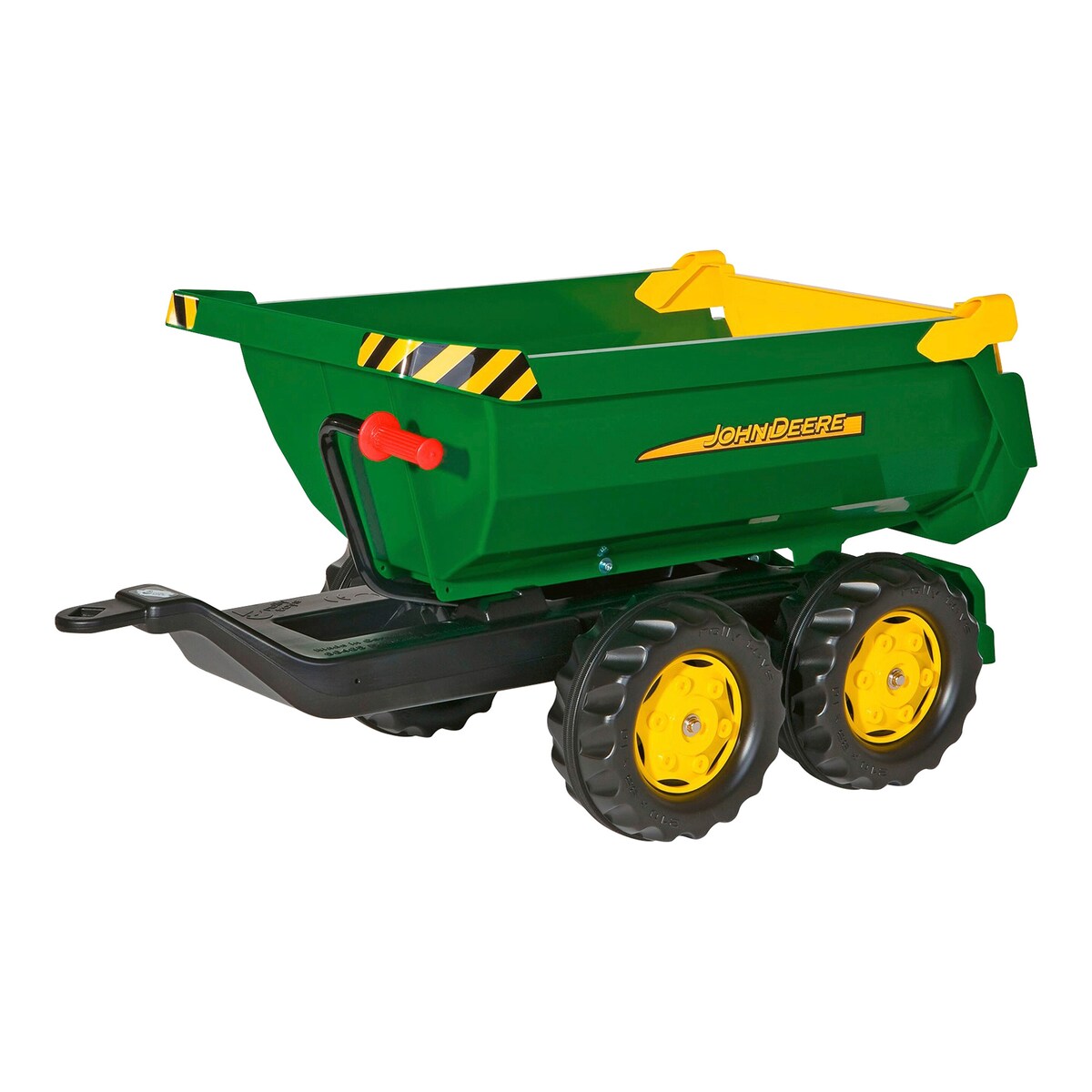 Tilhenger rollyHalfpipe John Deere med tippfunksjon forfra