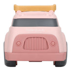 Tipplastebil 17 cm rosa - Little Dutch bakside