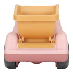 Tipplastebil 17 cm rosa - Little Dutch detalj av tippefunksjon