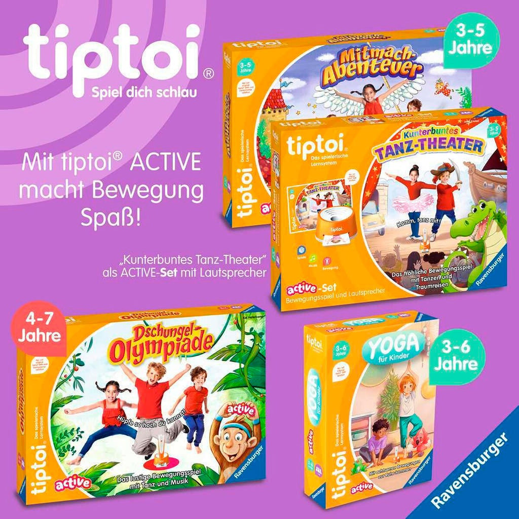 tiptoi ACTIVE høyttaler med spillkort