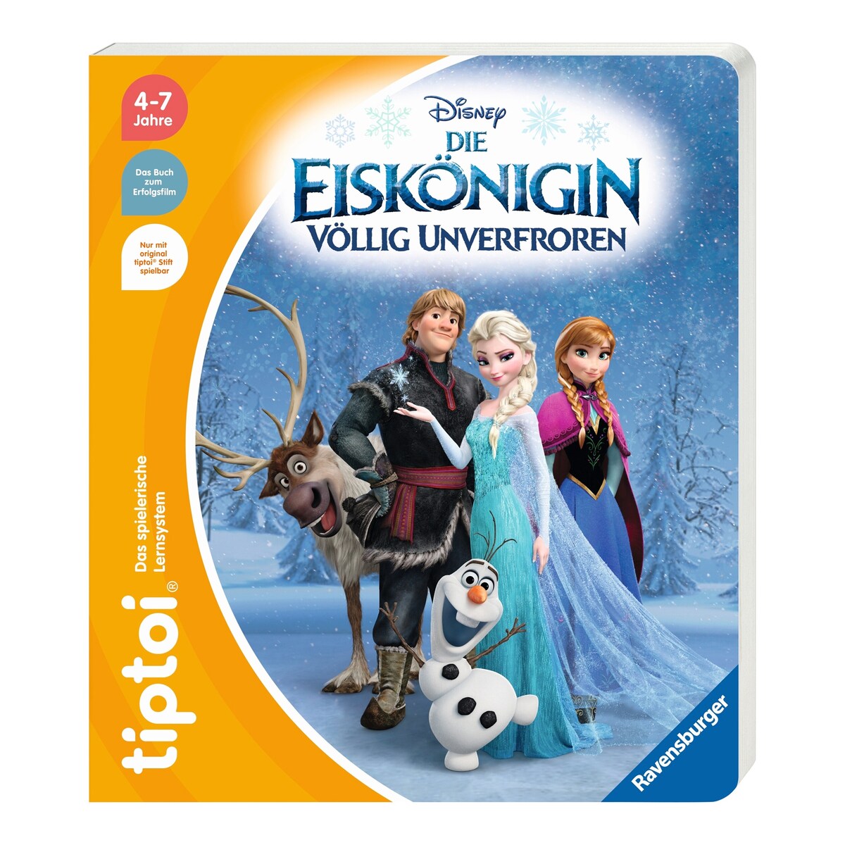 tiptoi® bok Disney Frost fra 4 år 24 sider forside