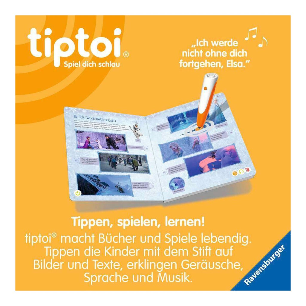tiptoi® bok Disney Frost fra 4 år 24 sider bakside