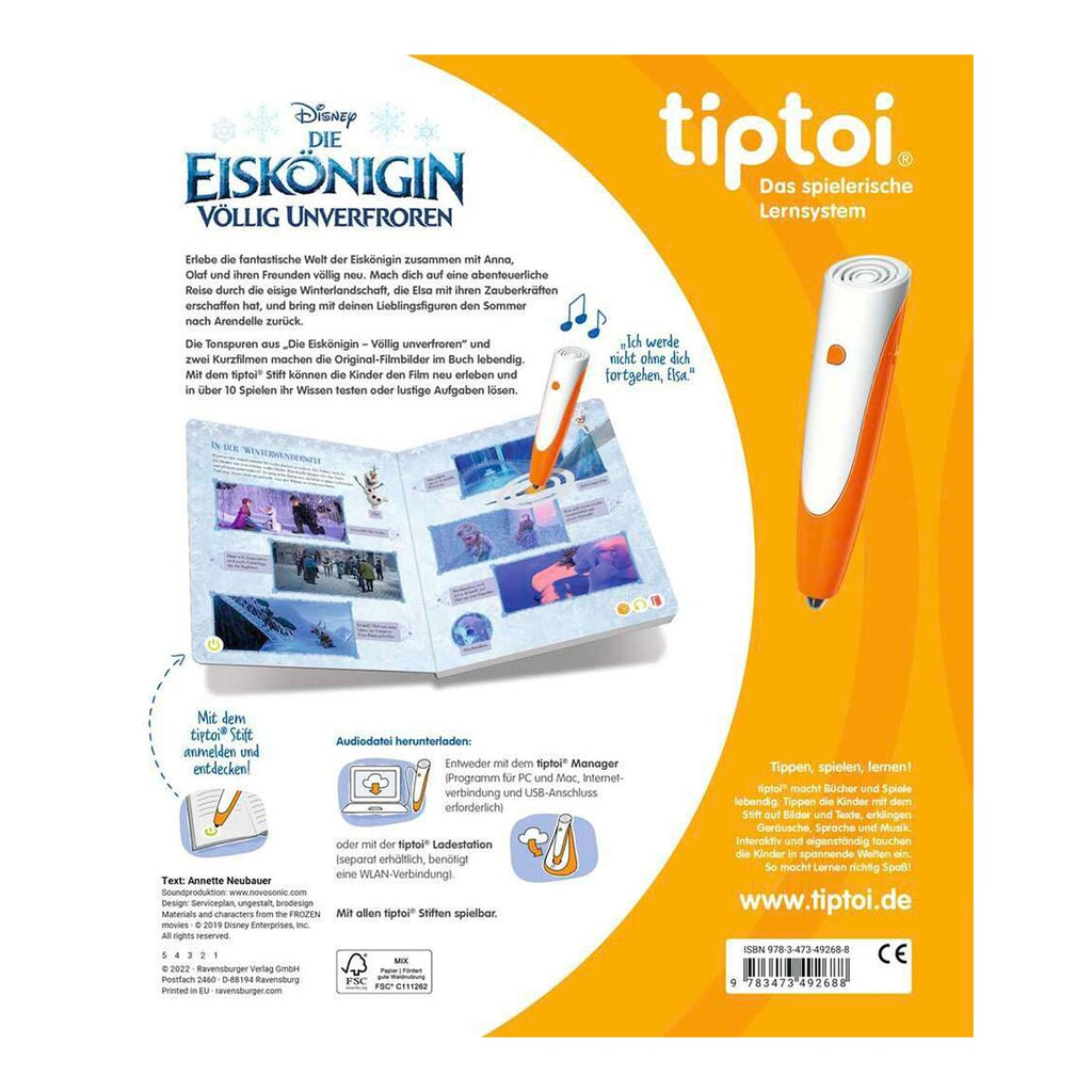 tiptoi® bok Disney Frost fra 4 år 24 sider nærbilde av side