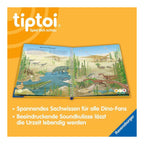 detaljbilde av tiptoi® bok vi oppdager dinosaurene fra 4 år