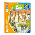 tiptoi® faktabok "Wieso? Weshalb? Warum? Tiere im Zoo" forside