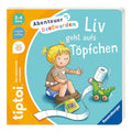 tiptoi® interaktiv bok Liv geht aufs Töpfchen forside