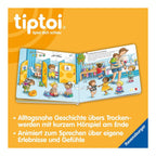 montert visning av tiptoi® interaktiv bok Liv geht aufs Töpfchen