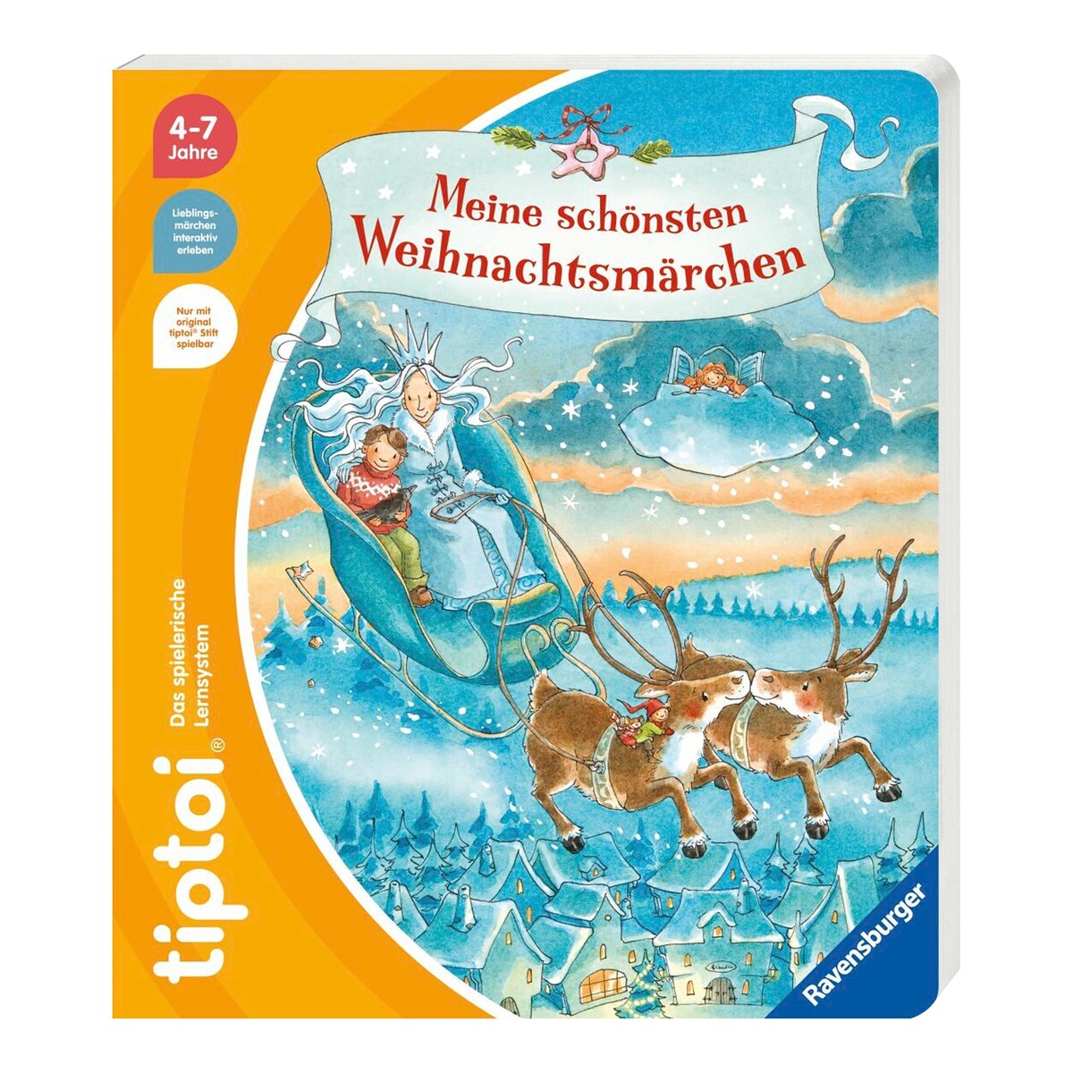 tiptoi® interaktiv bok "Meine schönsten Weihnachtsmärchen" forside