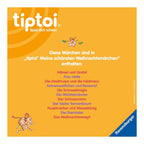 tiptoi® interaktiv bok "Meine schönsten Weihnachtsmärchen" viser bruk med tiptoi-stift