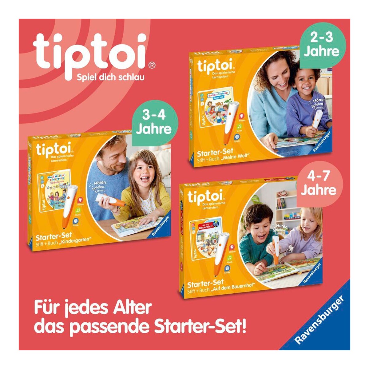 tiptoi® interaktiv julebok med sanger med julemotiv
