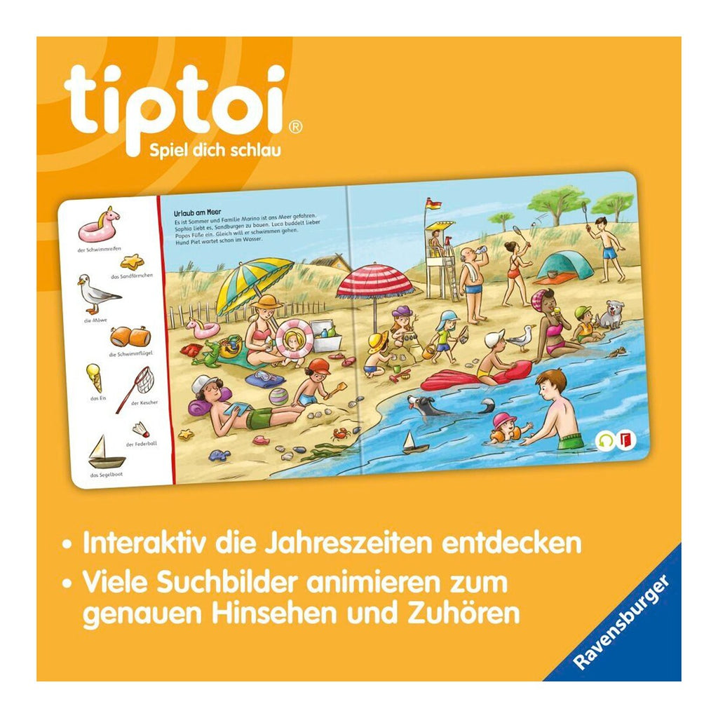 tiptoi® lete og oppdage: årstidene montert