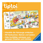 tiptoi® lete og oppdage: kjøretøy montert med åpen bok