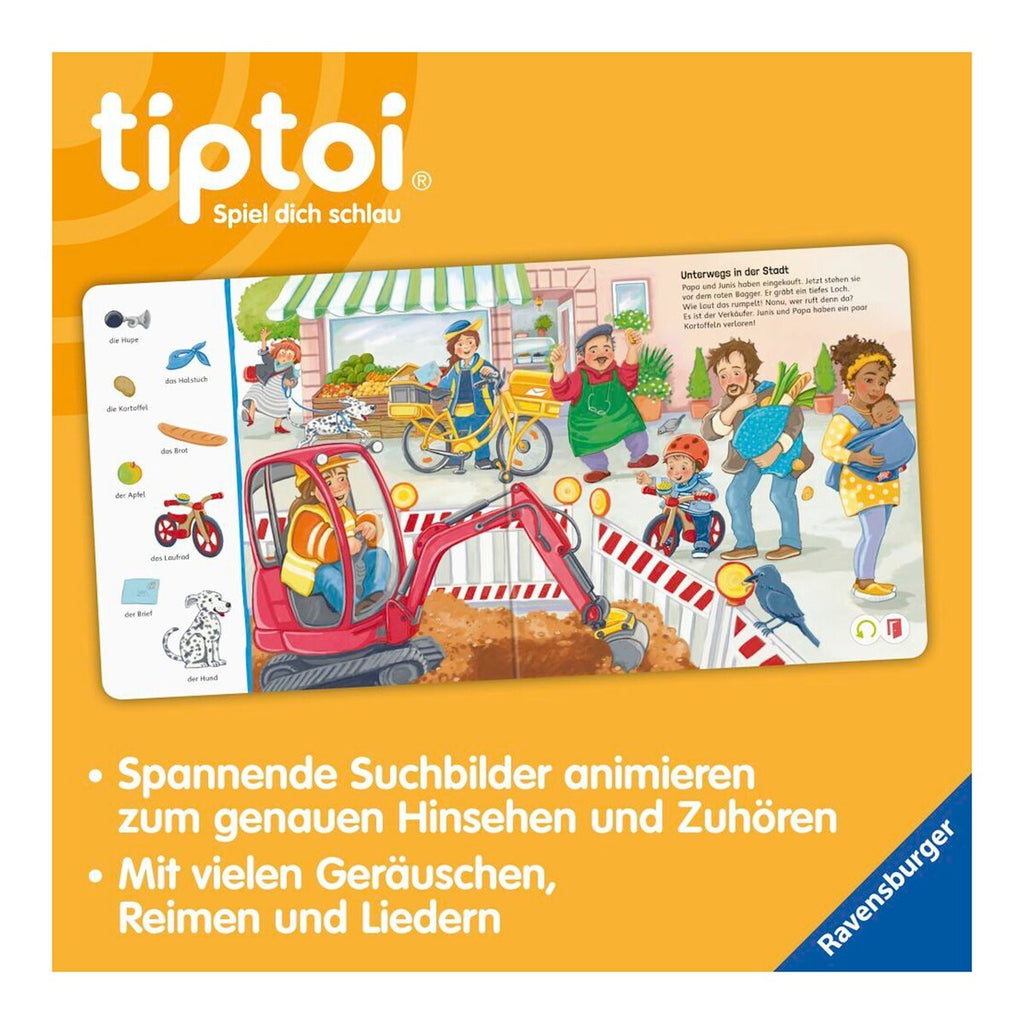 montert tiptoi® lete og oppdage: min verden bok