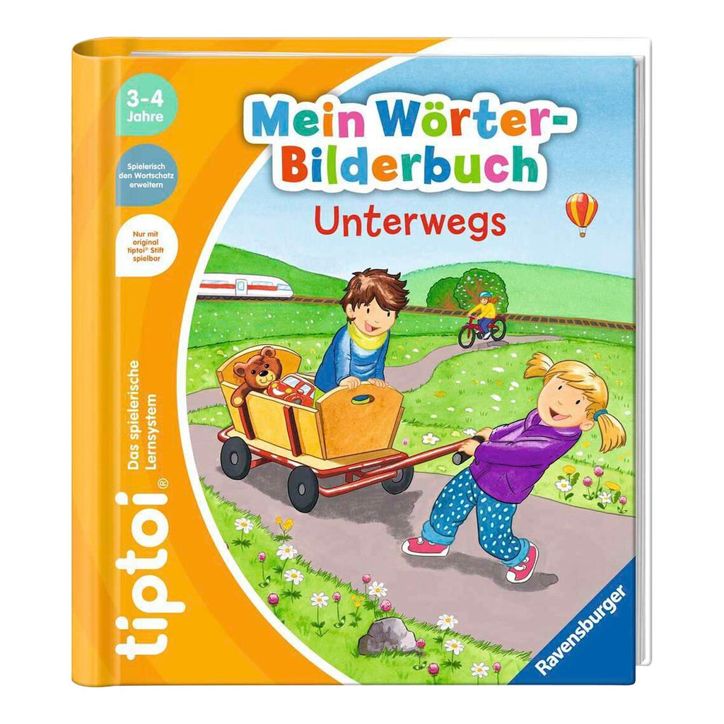 tiptoi® ordbildebok på tur fra 3 år 12 sider forside