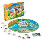 Tiptoi redningsoppdrag Paw Patrol brettspill bakside