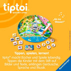 Montert Tiptoi redningsoppdrag Paw Patrol brettspill med 3D-innsatsentral
