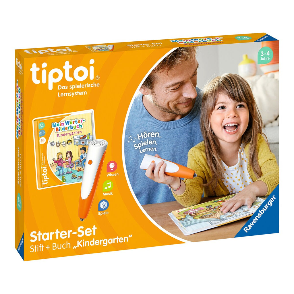 tiptoi startsett penn og bok barnehage forfra