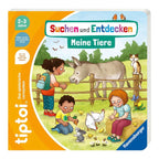 tiptoi® interaktiv bok Suchen und Entdecken Meine Tiere forside