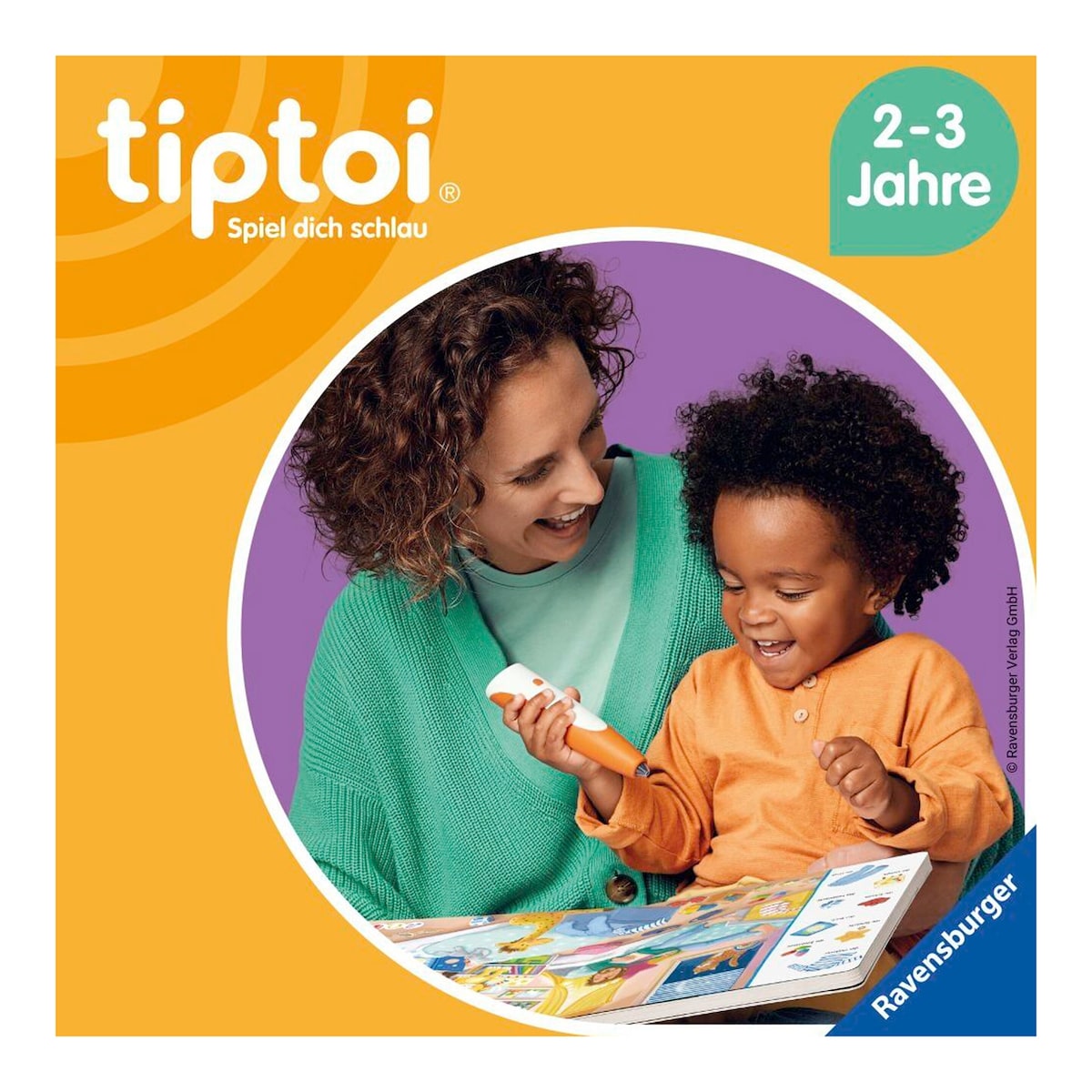 nærbilde av dyr i tiptoi® interaktiv bok Suchen und Entdecken Meine Tiere