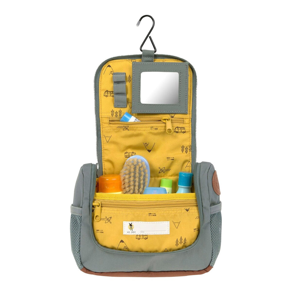 Toalettmappe for barn Mini Washbag Adventure detalj av speil