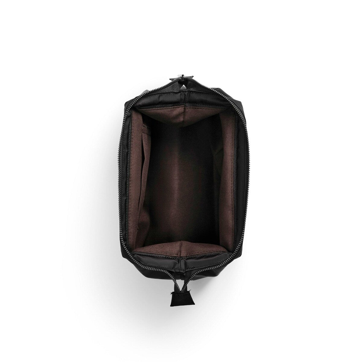 Toalettmappe Zip&Go Black 13x16x22,5 cm polyester detalj av glidelås