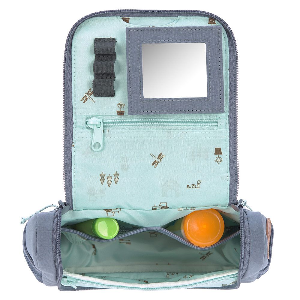 Detalj av Toalettveske Mini Washbag Adventure Tractor med speil - Lässig