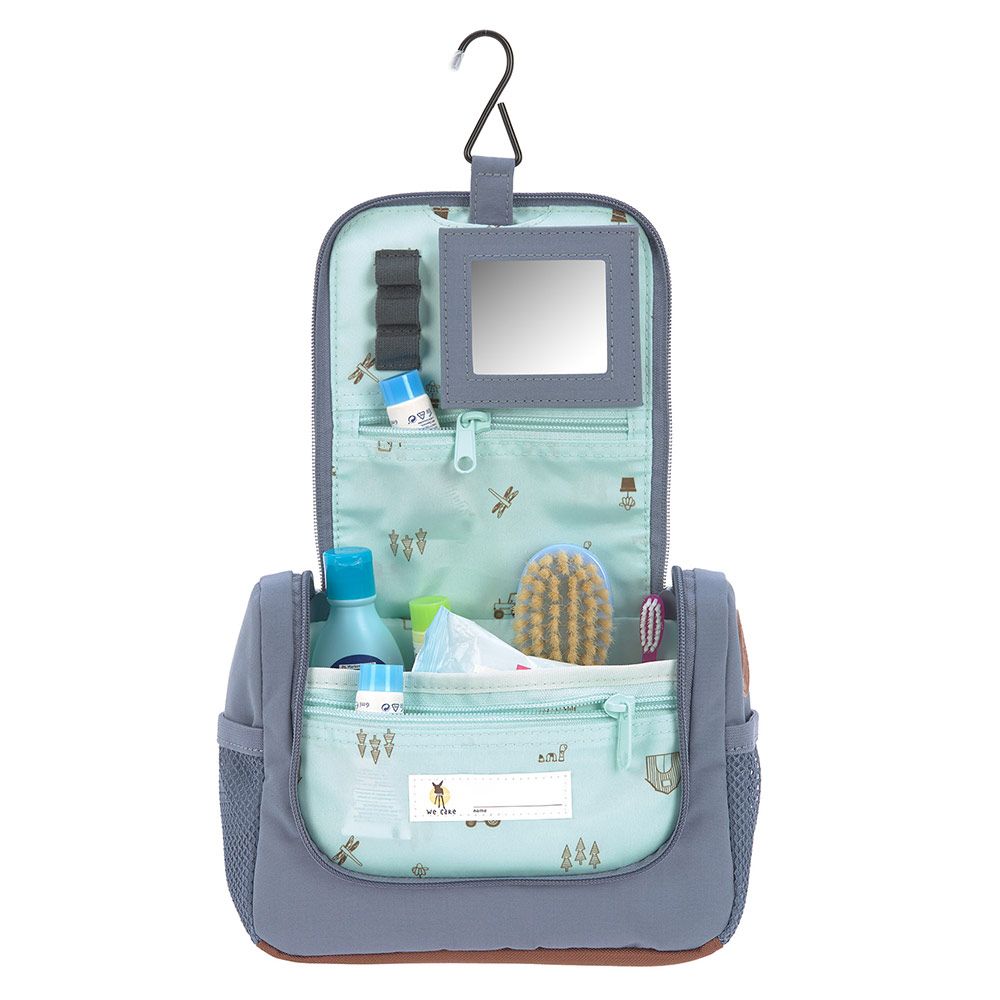 Montert Toalettveske Mini Washbag Adventure Tractor med speil - Lässig hengende