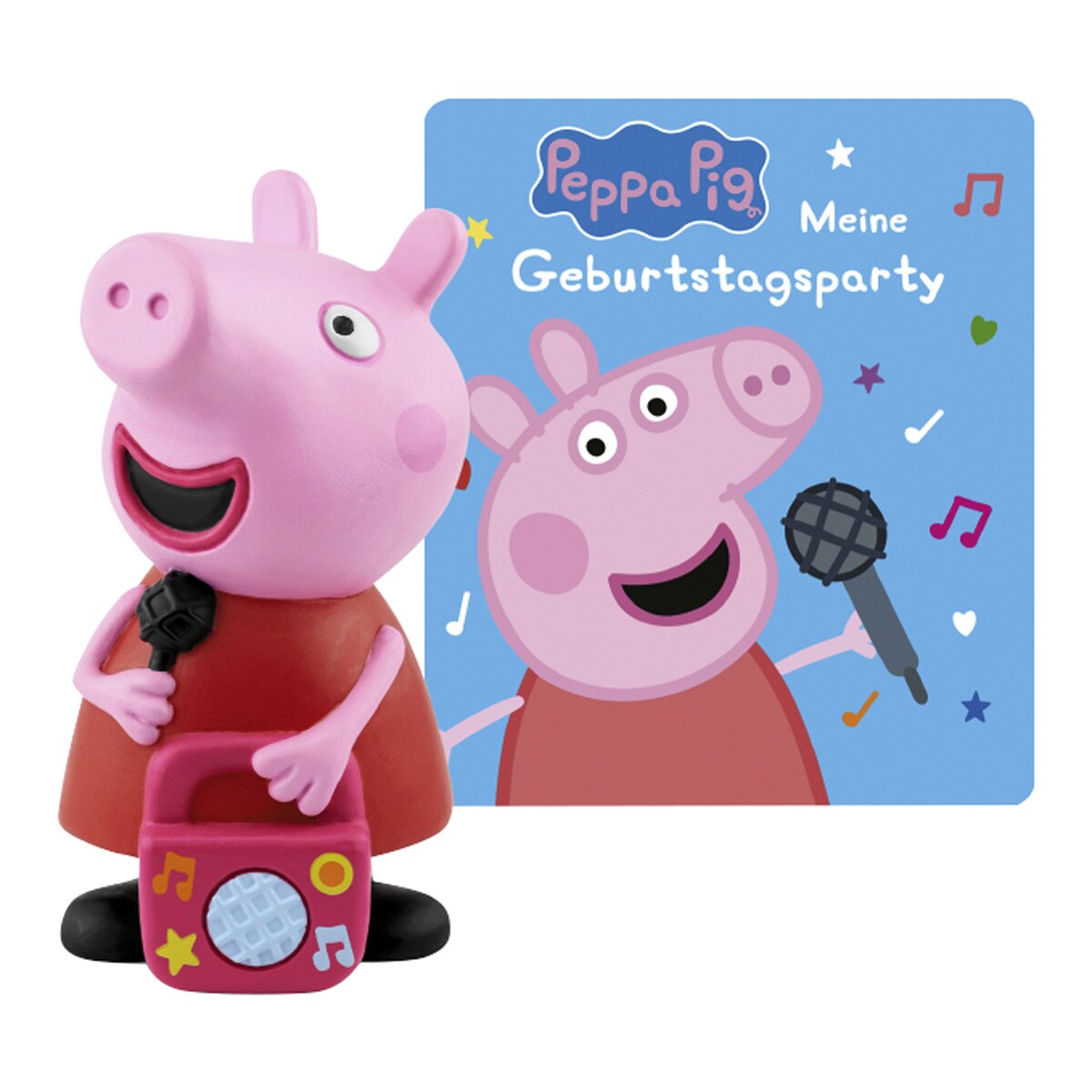 Tonie lydfigur Peppa Pig bursdagsfesten forfra