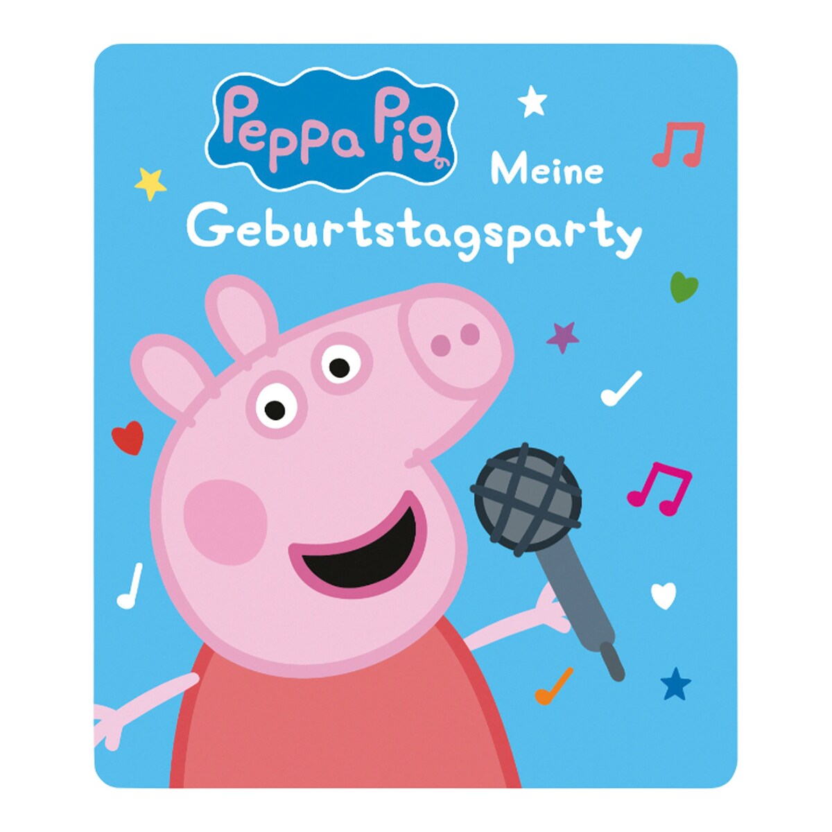 Tonie lydfigur Peppa Pig bursdagsfesten montert på Toniebox