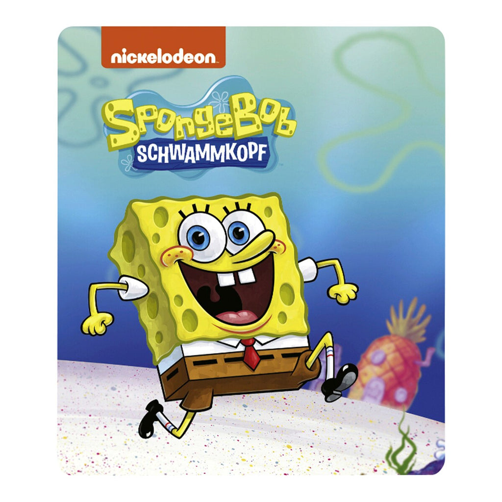 Montert Tonie lydfigur Spongebob Schwammkopf eventyr på Toniebox