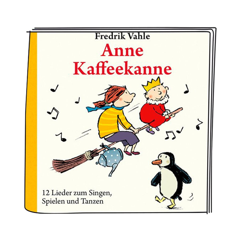 Detalj av Tonie lyttefigur Anne Kaffeekanne