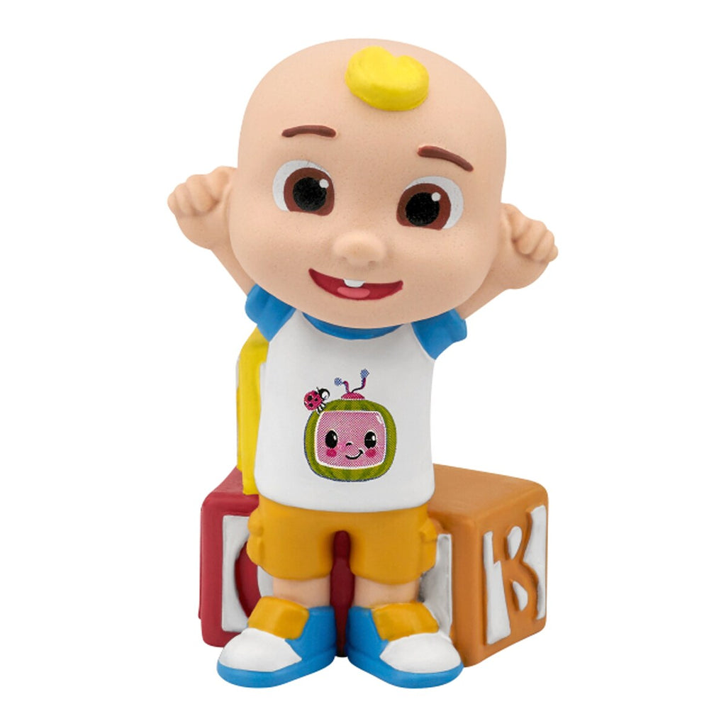 Tonie lyttefigur Cocomelon lek og moro med JJ bakside