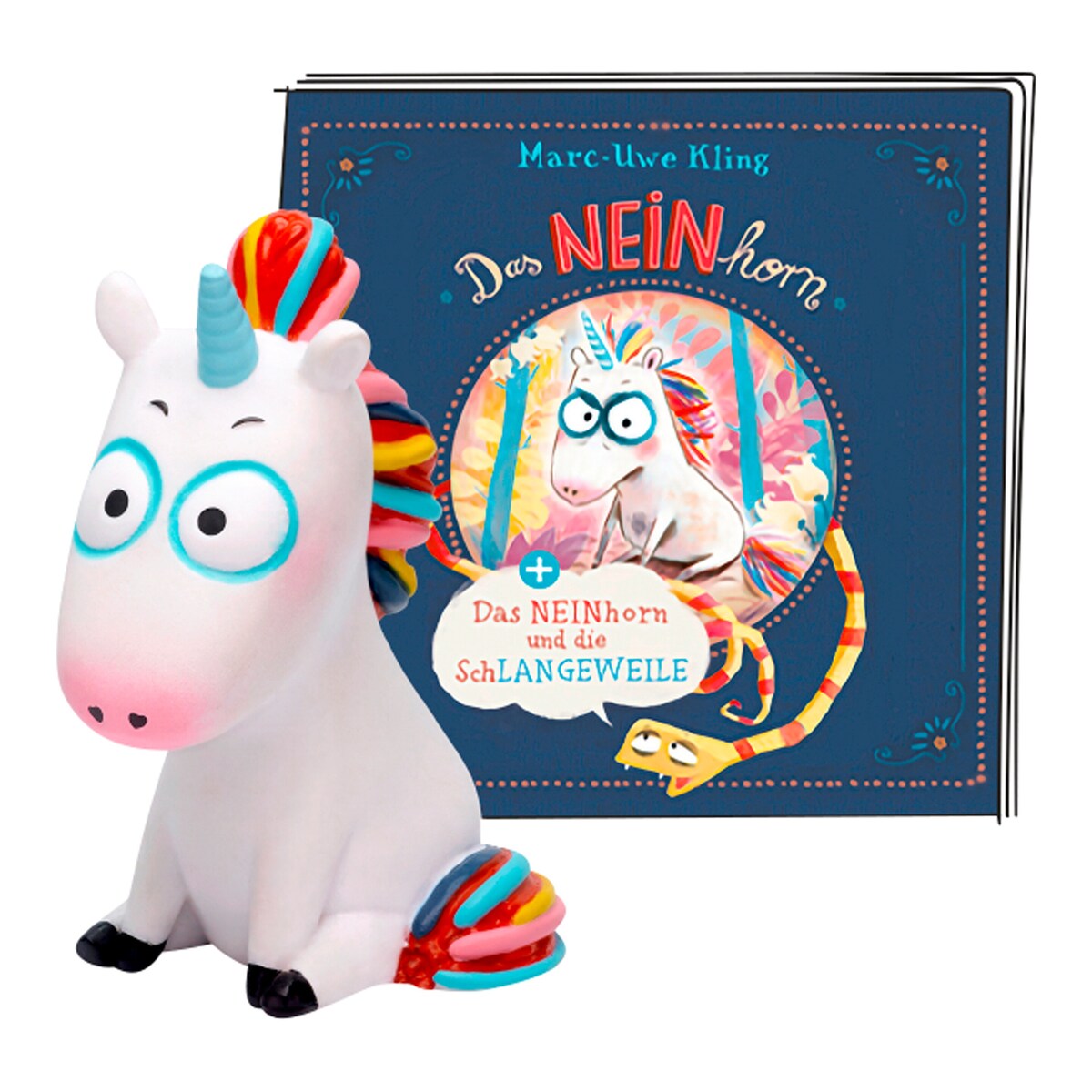 Tonie lyttefigur Das NEINhorn & die SchLANGEWEILE forfra