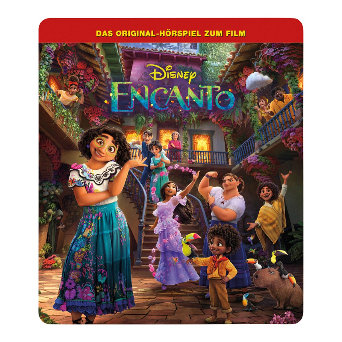 Montert Tonie lyttefigur Disney Encanto på Toniebox
