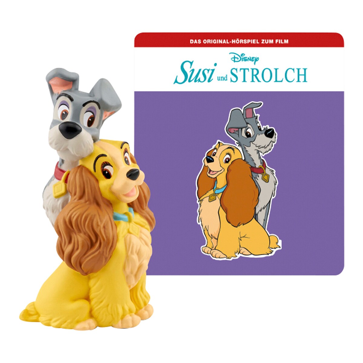 Tonie lyttefigur Disney - Lady og Landstrykeren forfra