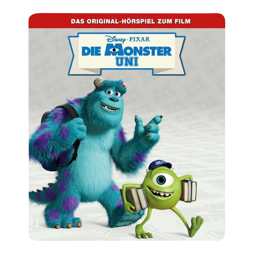 Montert Tonie lyttefigur Disney Monsters University på Toniebox
