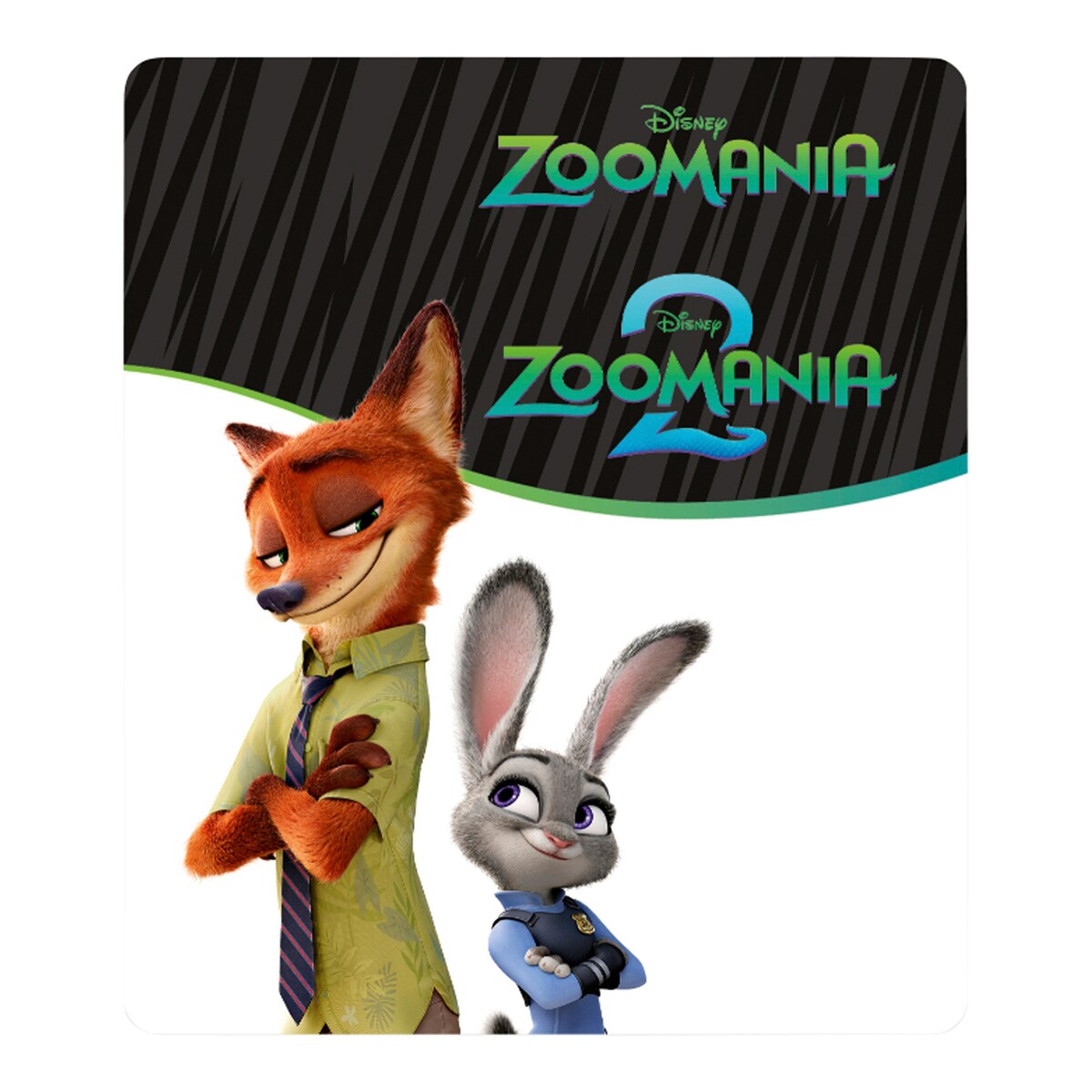 Montert Tonie lyttefigur Disney Zootropolis på Toniebox