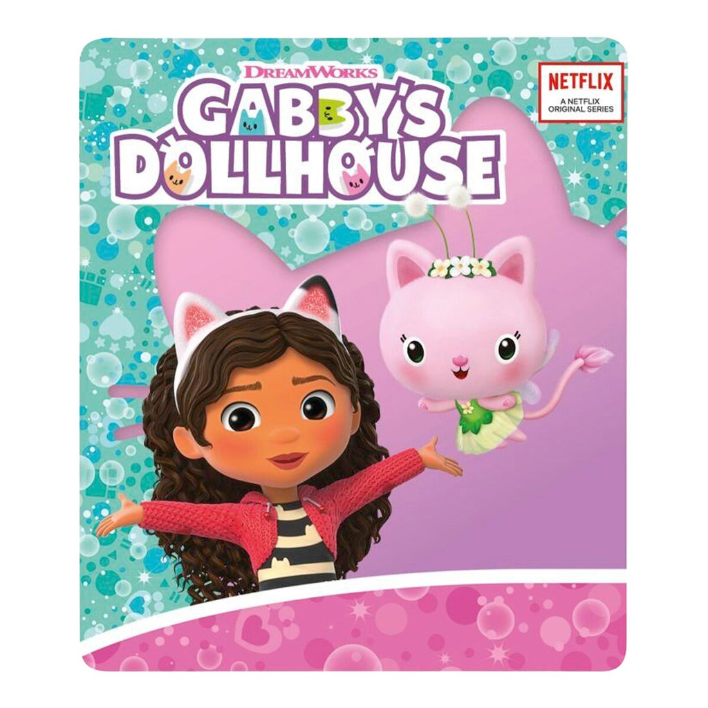 Montert Tonie lyttefigur Gabby's Dollhouse Kitty Fee på Toniebox