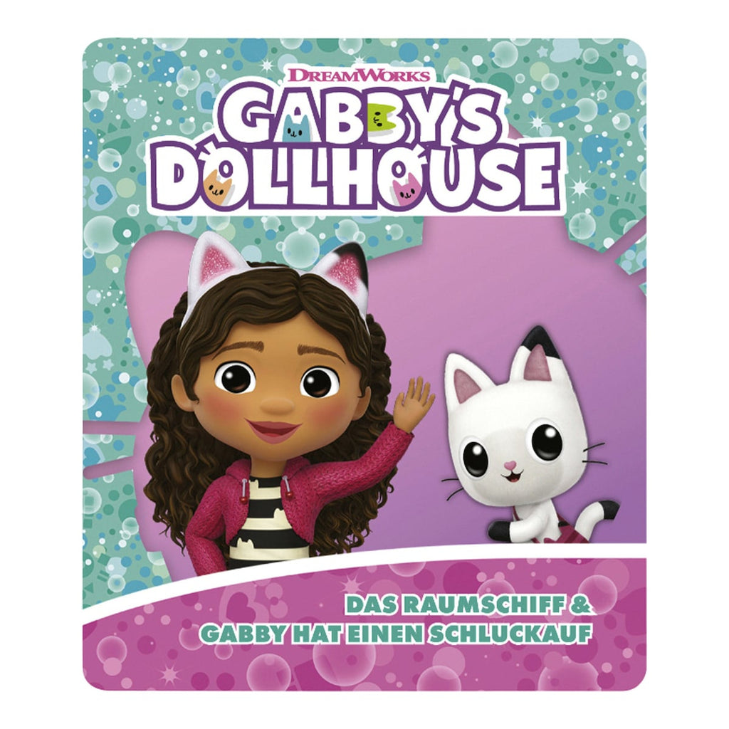 Tonie lyttefigur Gabbys Dollhouse Romskipet montert på Toniebox
