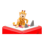 Nærbilde av Tonie lyttefigur Giraffenaffen - Favorittsanger detalj