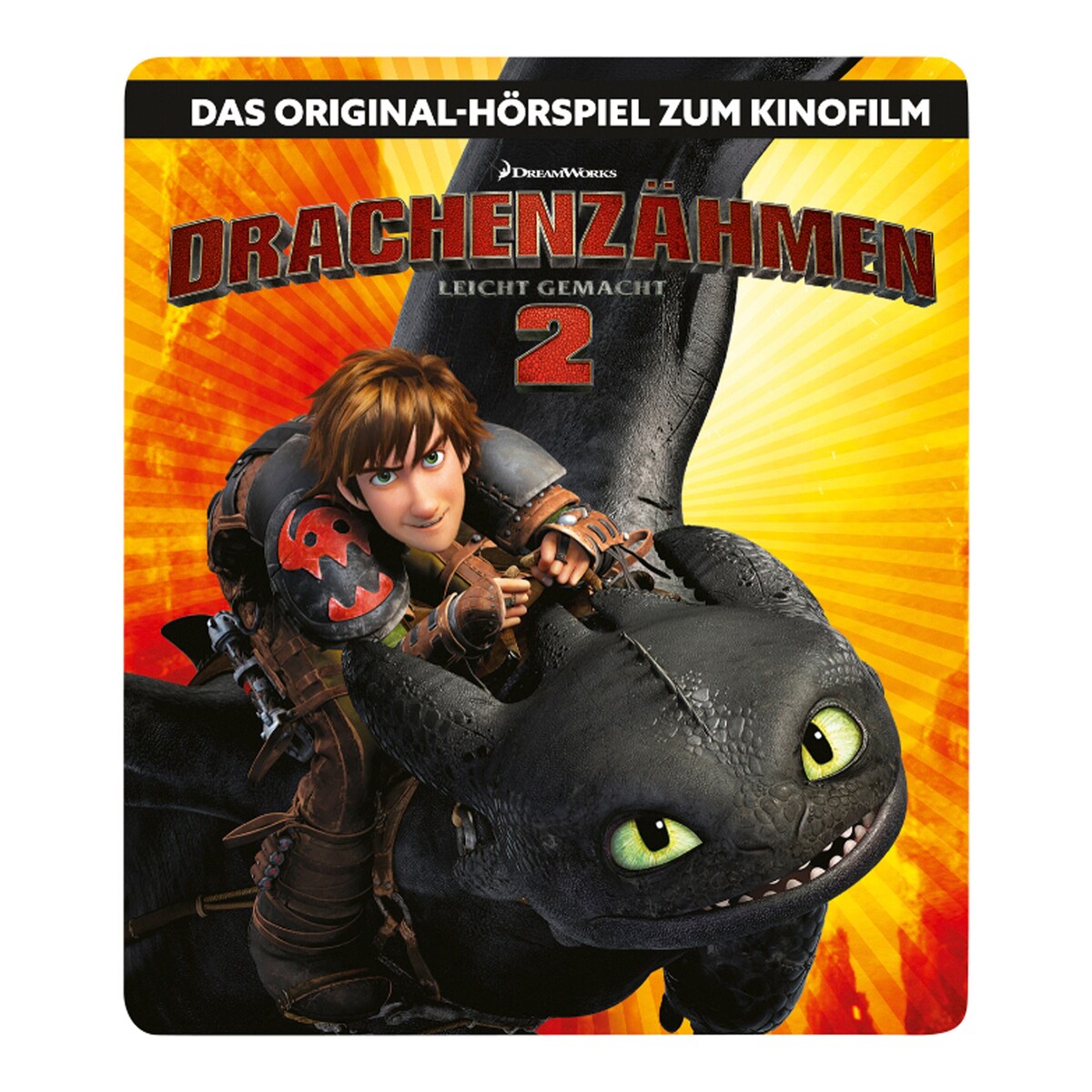 Montert Tonie lyttefigur How to Train Your Dragon 2 på Toniebox