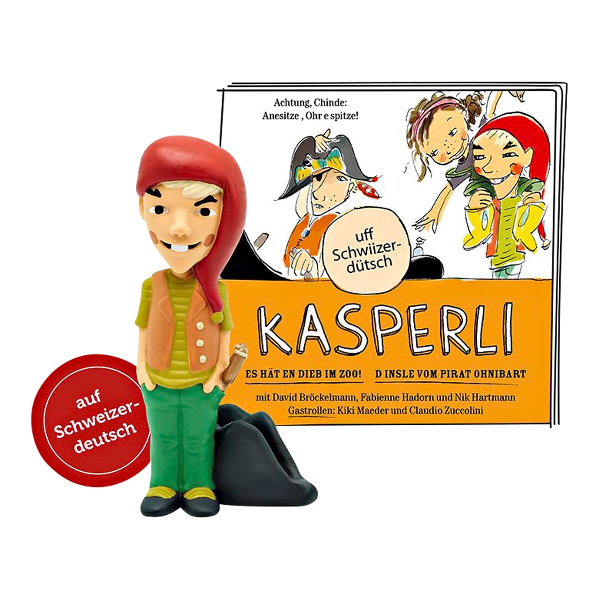 Tonie lyttefigur Kasperli - Tyven i dyreparken forfra