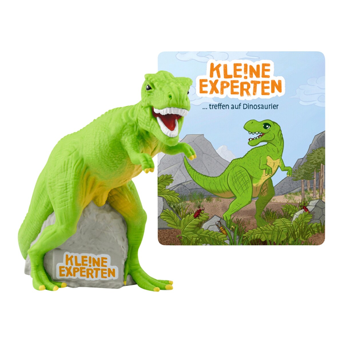Tonie lyttefigur KLE!NE EXPERTEN møter dinosaurer front