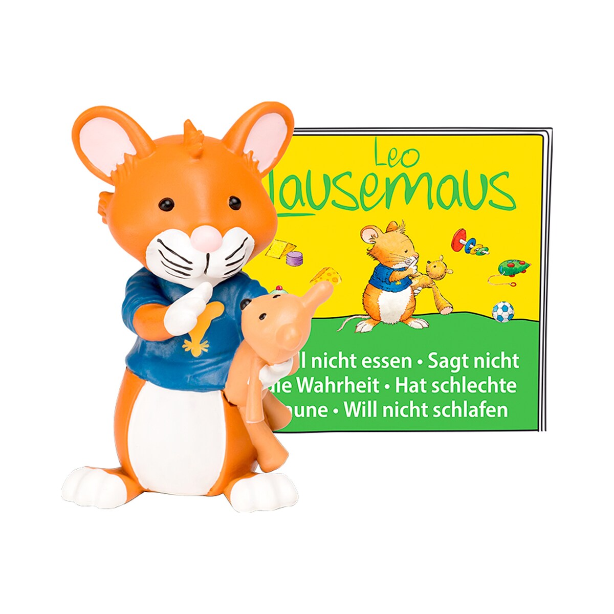 Tonie lyttefigur Leo Lausemaus forfra