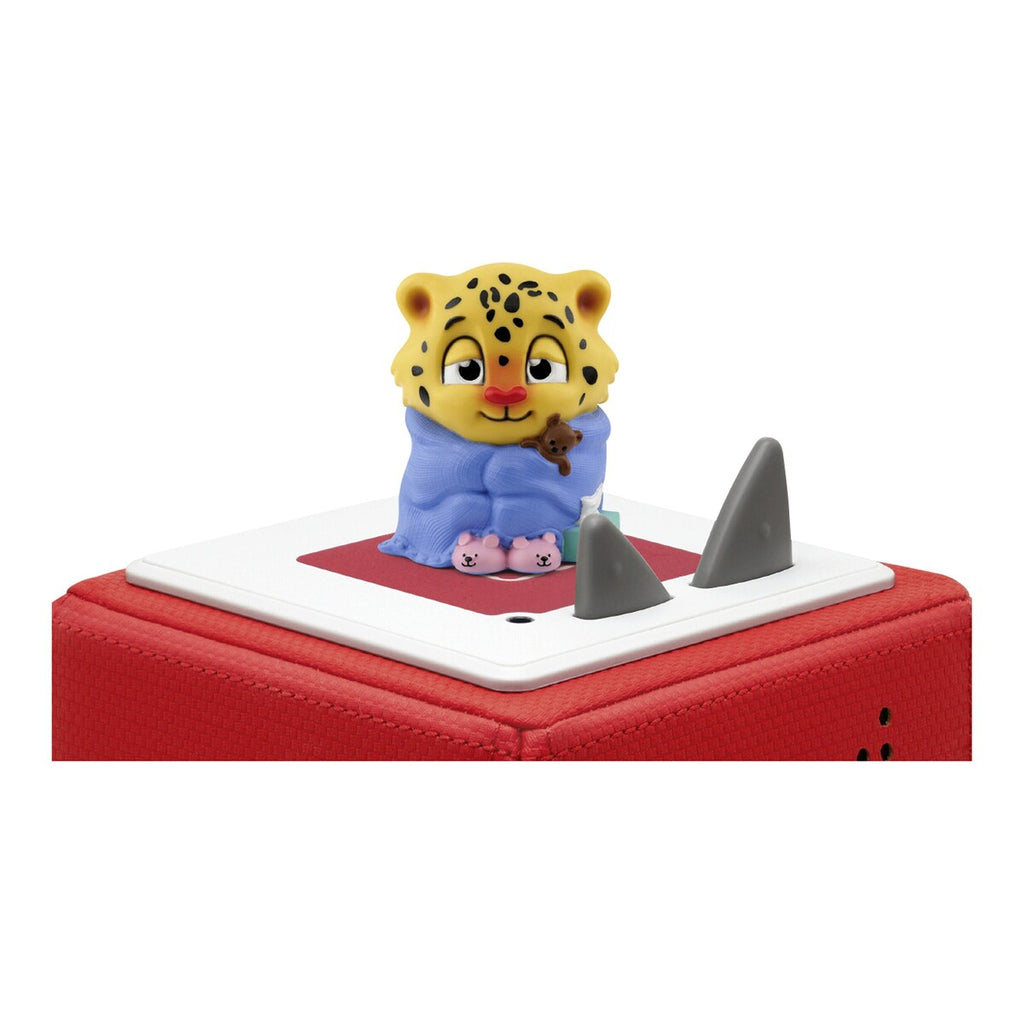 Detalj av Tonie lyttefigur Leos Tag med magnetisk feste